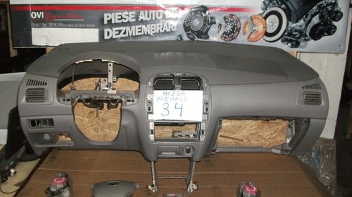 Plansa bord cu kit airbag Mazda Premacy, an 1