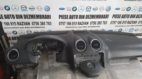 Plansa Bord Kit Airbag Mercedes ML W164 Volan Stanga Impecabila