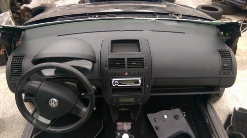 Plansa Bord VW Polo 9N3 cu airbag volan si ai