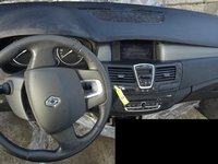 Plansa de bord Renault Laguna 3 2008 cu airbag volan si pasager