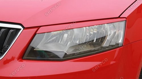 Pleoape faruri Skoda Octavia 3 ABS