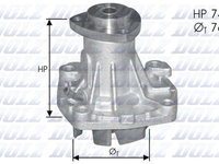Pompă de apă, răcire motor DOLZ A341ST