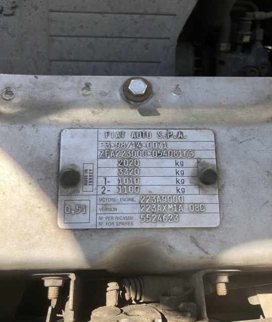 Pompa ABS (*1.3JTD, 62kW - necesar cod e