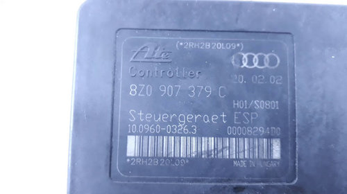 Pompa ABS Audi A2 1.4 Diesel 10.0960-0326.3 OEM 8Z0907379C