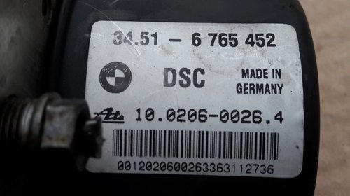 Pompa ABS BMW Seria 3 E46, cod piesa 34516765452 ; 10020600264 ; 6765454 ; 10096008203
