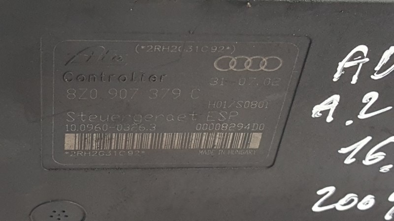 Pompa ABS cu Modul Audi A2 1.6 FSI cod: 