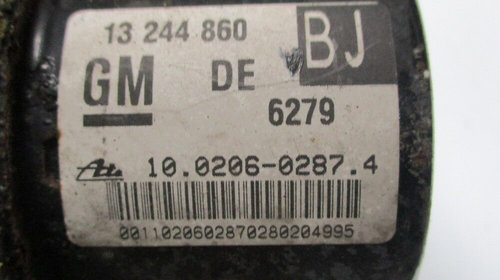 Pompa ABS Opel Astra H, Zafira B 1.9 Cdti Z19DTH ,13244860 BJ, 10.0206-0264.4, 10.0960-0570.3