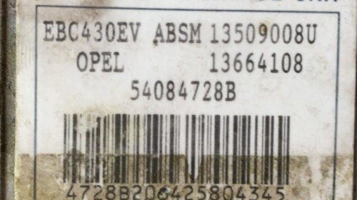 Pompa abs Opel Vectra C 1.9 CDTI 13172568 13664108 13509008U 54084728B