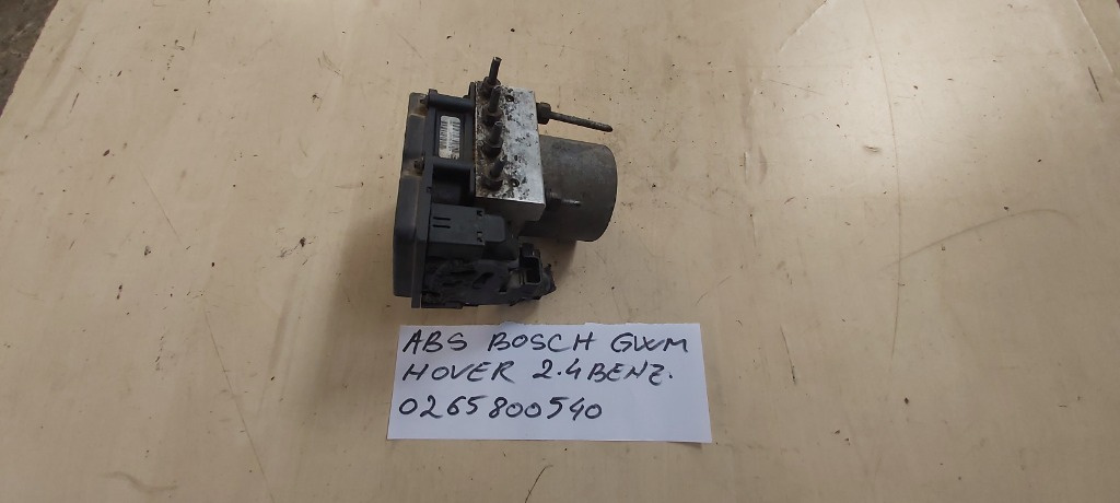 Pompa ABS Unitrate ABS / Cod 0265800540 GWM Hover/ 2.4 benzina