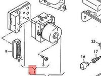 Pompa ABS Volkswagen Golf 6 2008 - 2014 Cod 1K0614517AJ 1K0907379AN [C4040]