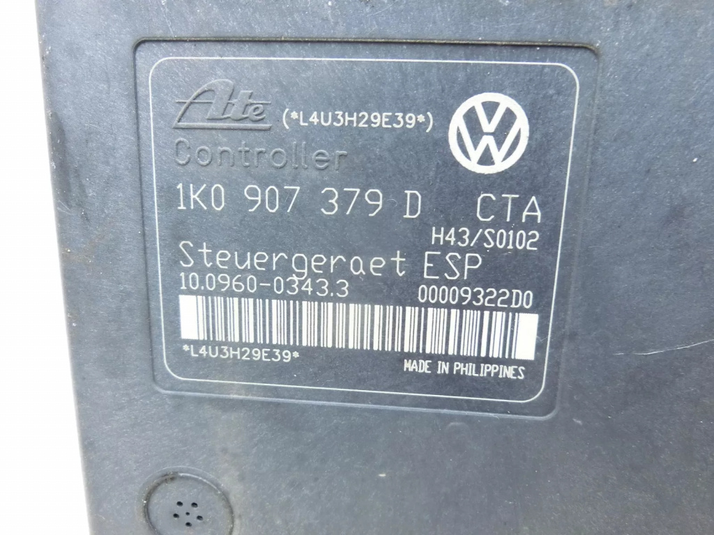 Pompa ABS VW New Beetle 2000/10-2010/09 2.3 V5 125KW 170CP Cod 1K0614517B