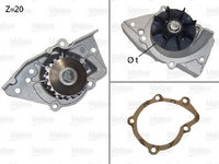 Pompa apa 506574 VALEO pentru CitroEn Zx Peugeot 205 Peugeot 306 Peugeot Boxer CitroEn Xantia CitroEn Jumper CitroEn Relay CitroEn Evasion CitroEn Synergie Peugeot 806 Fiat Ulysse Peugeot 406 CitroEn Dispatch CitroEn Jumpy Fiat Scudo Peugeot Expert C