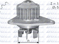 Pompa apa C114 DOLZ pentru Peugeot 306 CitroEn Berlingo Peugeot 106 Peugeot Partner Peugeot Ranch Peugeot Grand CitroEn Xsara Peugeot 206 Peugeot 307 CitroEn C3 CitroEn C2 Peugeot 1007 Peugeot 207 CitroEn Nemo Peugeot Bipper Fiat Fiorino Fiat Qubo Pe