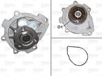 Pompa apa CHEVROLET AVEO hatchback (T250, T255) - OEM - VALEO: VAL506837|506837 - Cod intern: W02357855 - LIVRARE DIN STOC in 24 ore!!!