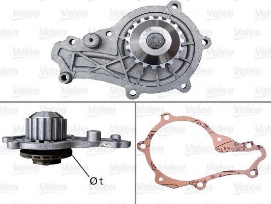 Pompa apa FORD C-MAX (DM2) - Cod intern: W20006340 - LIVRARE DIN STOC in 24 ore!!!