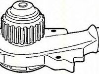 Pompa apa FORD ESCORT `95 caroserie AVL TRISCAN 860016837