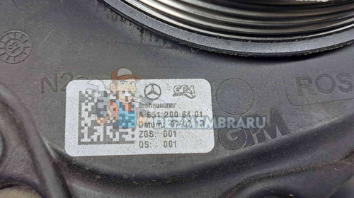 Pompa apa Mercedes Clasa E (W212) [Fabr 2009-2016] A6512006401 2.2 651924