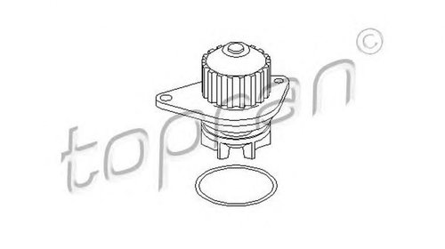 Pompa apa PEUGEOT 206+ T3E TOPRAN 720169 Pies