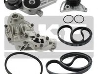 Pompa apa + Set curea transmisie cu caneluri AUDI A4 limuzina (8D2, B5), AUDI A6 limuzina (4A, C4), AUDI CABRIOLET (8G7, B4) - SKF VKMC 31122-1