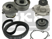 Pompa apa- Set curea transmisie cu caneluri VKMC 35300 SKF pentru Opel Astra