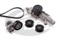 Pompa apa + Set curea transmisie cu caneluri MERCEDES C-CLASS (W204) (2007 - 2014) GATES KP26PK2260-1 piesa NOUA