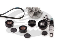 Pompa apa set curea transmisie cu caneluri KP66PK2500 GATES pentru Audi A6 Audi A5 Audi A4