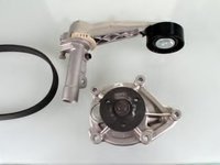 Pompa apa + Set curea transmisie cu caneluri Citroen C4 cupe (LA_), Citroen C4 I (LC_), PEUGEOT 207 (WA_, WC_) - HEPU PK08100