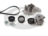 Pompa apa set curea transmisie cu caneluri KP26PK1670 GATES pentru Fiat Ducato 2006 2007 2008 2009 2010 2011