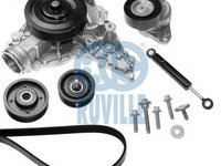 Pompa apa + Set Curea transmisie MERCEDES-BENZ CLS C219 RUVILLE 55178801