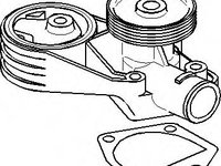 Pompa apa SKODA FELICIA (6U1), SKODA FELICIA Mk II (6U1), SKODA FELICIA Mk II combi (6U5) - TOPRAN 110 624