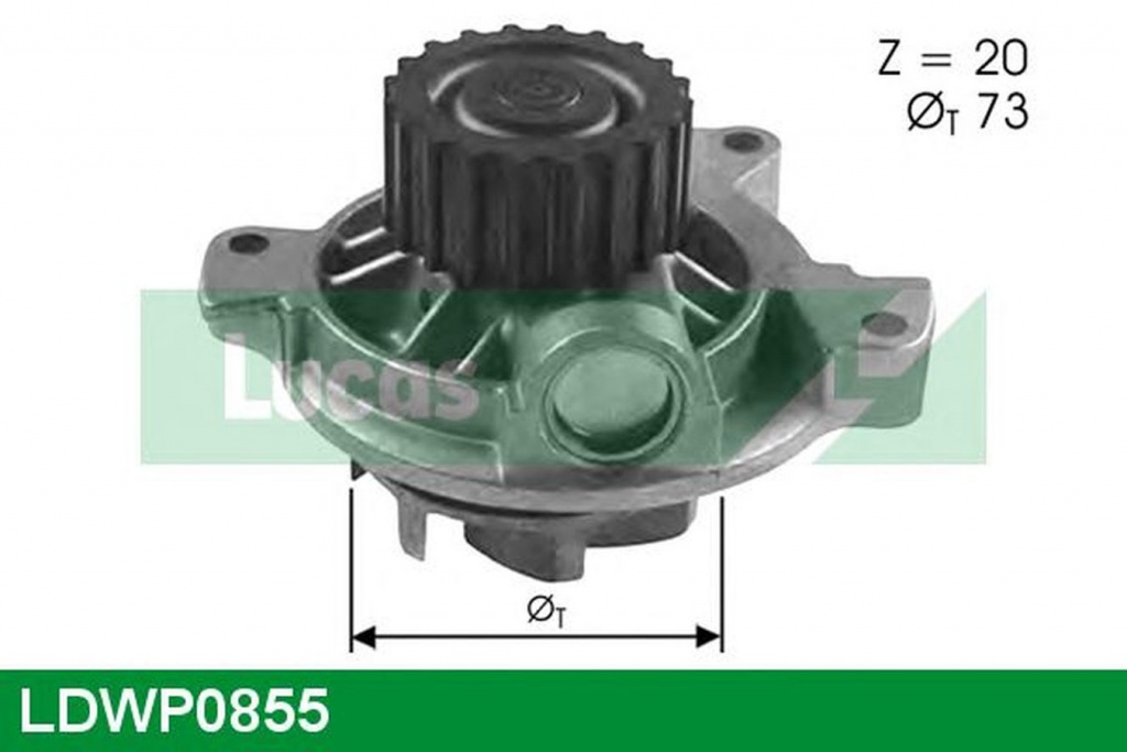 Pompa apa VW CRAFTER 30-35 bus 2E LUCAS ENGINE DRI