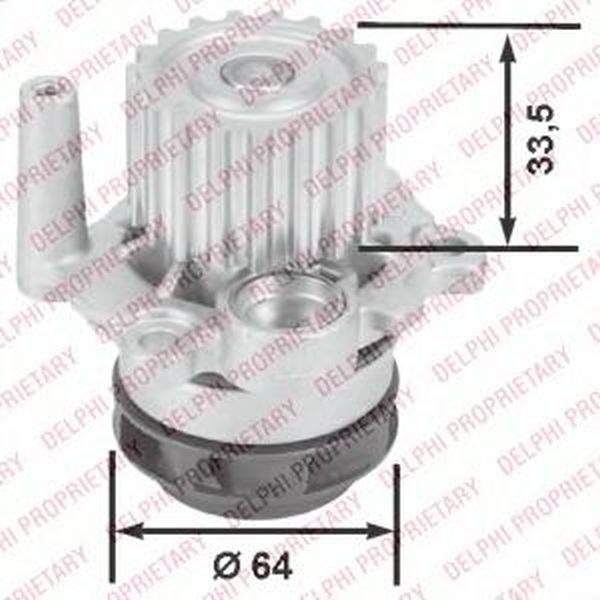 Pompa apa VW TIGUAN 5N DELPHI WP2428