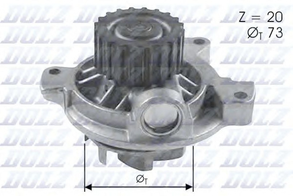 Pompa apa VW TRANSPORTER IV bus 70XB 70XC 7DB 7DW 7DK DOLZ A280