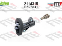 Pompa centrala ambreiaj 2114315 VALEO pentru Opel Corsa Fiat Doblo Fiat Punto Alfa romeo Mito Fiat 500x Fiat Tipo Fiat Grande