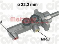 Pompa centrala, frana OPEL VECTRA B hatchback (38_), OPEL VECTRA B (36_), OPEL VECTRA B combi (31_) - METZGER 202-381