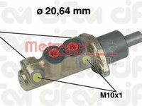 Pompa centrala, frana VW SCIROCCO (53B), VW DERBY (86C, 80), VW POLO (86C, 80) - METZGER 202-039