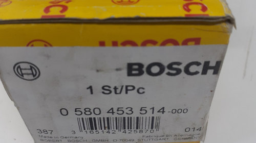 Pompa combustibil 0580453514 BOSCH DACIA 1310 Estate [ 1983 - 2004 ] LANCIA DEDRA (835_) [ 1989 - 1999 ] FIAT PANDA (141_) [ 1980 - 2004 ] SEAT PANDA (141A) [ 1980 - 1986 ] CITROËN AX (ZA-_) [ 1986 - 1998 ] CITROËN C15 (VD-_) [ 1984 - 2006 ]