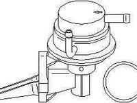 Pompa combustibil AUDI 80 (81 85 B2) TOPRAN 100 219