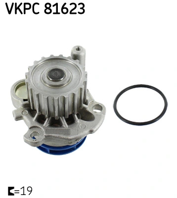Pompa de apa SKF VW CADDY II microbus (9K9B) 1995-2004 - VKPC 81623
