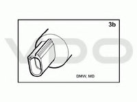 Pompa de apa,spalare faruri AUDI A4 Cabriolet (8H7, B6, 8HE, B7) (2002 - 2009) VDO 246-086-001-007Z