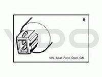 Pompa de apa,spalare parbriz VW GOLF IV Cabriolet (1E7) (1998 - 2002) VDO 246-082-008-021Z piesa NOUA