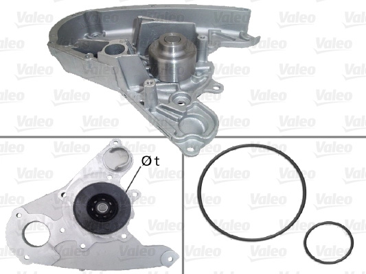 Pompa de apa Valeo IVECO DAILY III platou / sasiu 2002-2006 - 506864
