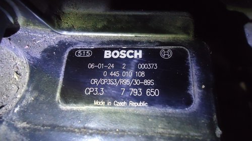 Pompa de inalta presiune bmw 745 d cod bosch 0445010108