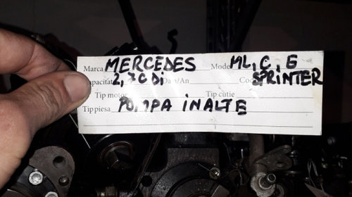 Pompa De inalta Presiune Mercedes Sprinter cod ML,C ,EURO3