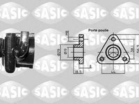Pompa hidraulica, sistem de directie FIAT MULTIPLA (186) - SASIC 7076045