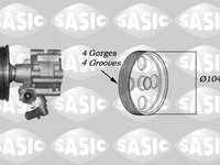 Pompa hidraulica, sistem de directie PEUGEOT BOXER caroserie (230L), PEUGEOT BOXER bus (244, Z_), PEUGEOT BOXER caroserie (244) - SASIC 7070003