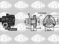 Pompa hidraulica, sistem de directie SEAT TOLEDO (1L), VW PASSAT (3A2, 35I), VW GOLF Mk III (1H1) - SASIC 7076009