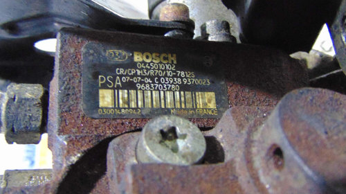 Pompa inalta avand codul 0445010102 / 9683703780 pentru Peugeot 307