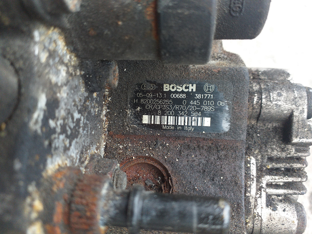 Pompa Inalta , Injectie Renault 1.9 dci 