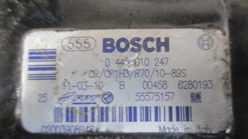 Pompa Inalta Presiune 1.3 CDTi Opel Astra J, Corsa D, Meriva B 55575157, Bosch 044010247